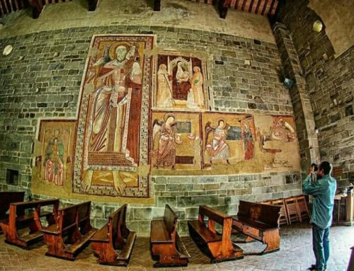 San Cristoforo e la Badia di Montepiano