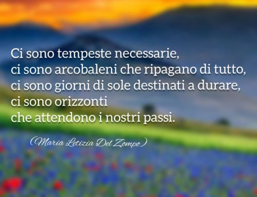 POESIE E PENSIERI SULLA VITA – Maria Letizia Del Zompo