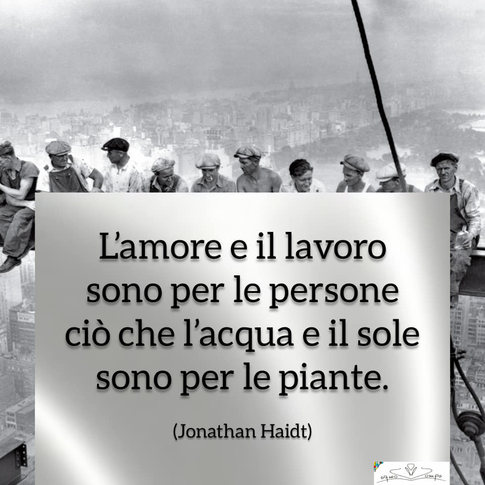 Festa dei lavoratori - Frasi - Jonathan Haidt