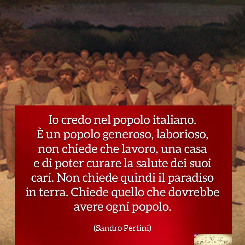 Festa dei lavoratori - Frasi - Sandro Pertini