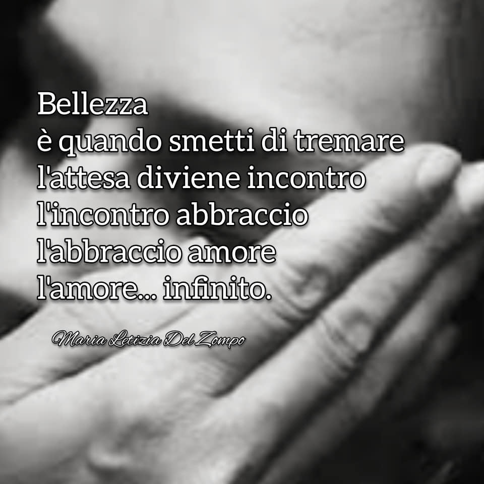 Poesie d'amore brevi - Bellezza è - Maria Letizia Del Zompo 