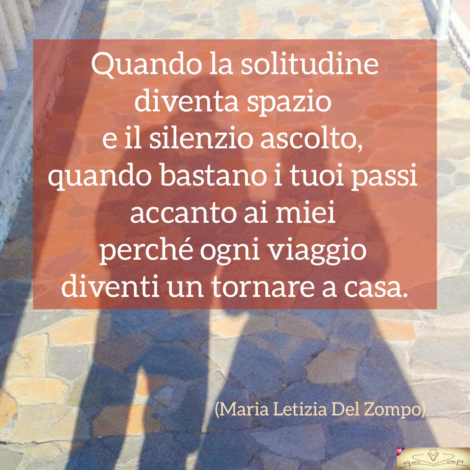 Poesie sulla gioia e la feicità - Quando la solitudine - Maria Letizia Del Zompo