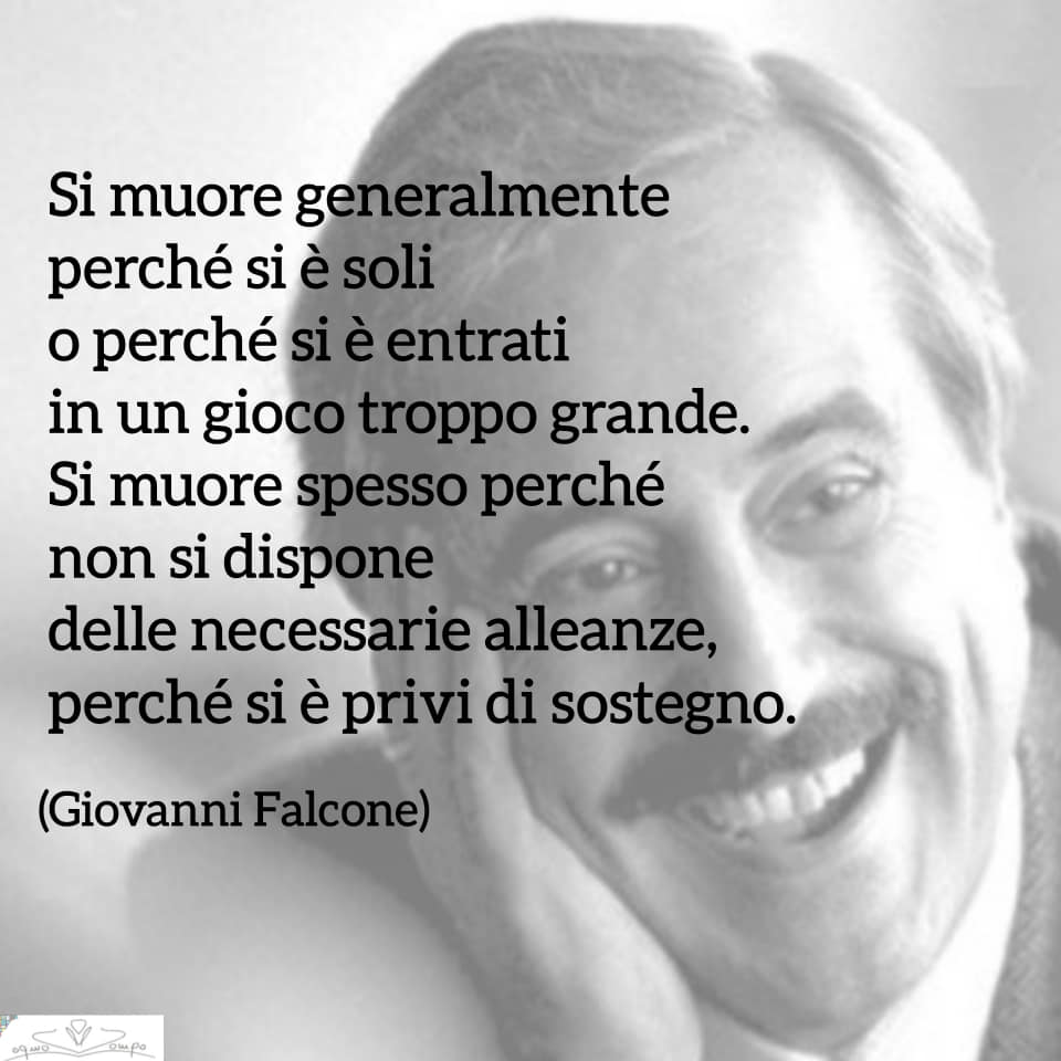 Giovanni Falcone – Le frasi più celebri del magistrato antimafia