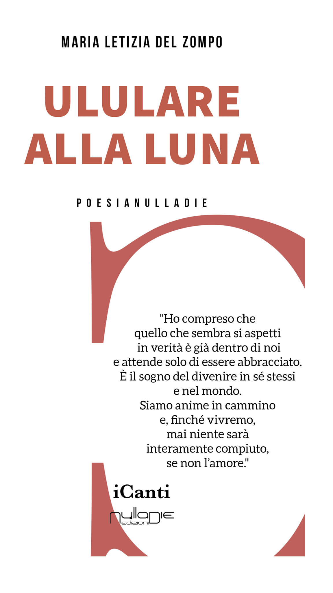 Libri di poesie da regalare - Ululare alla luna